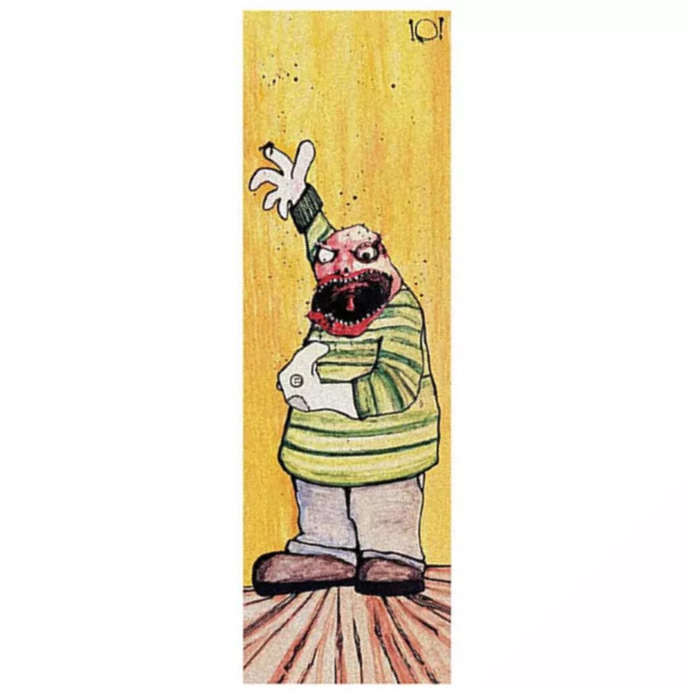101 Natas Sock Puppet - Skateboard Griptape
