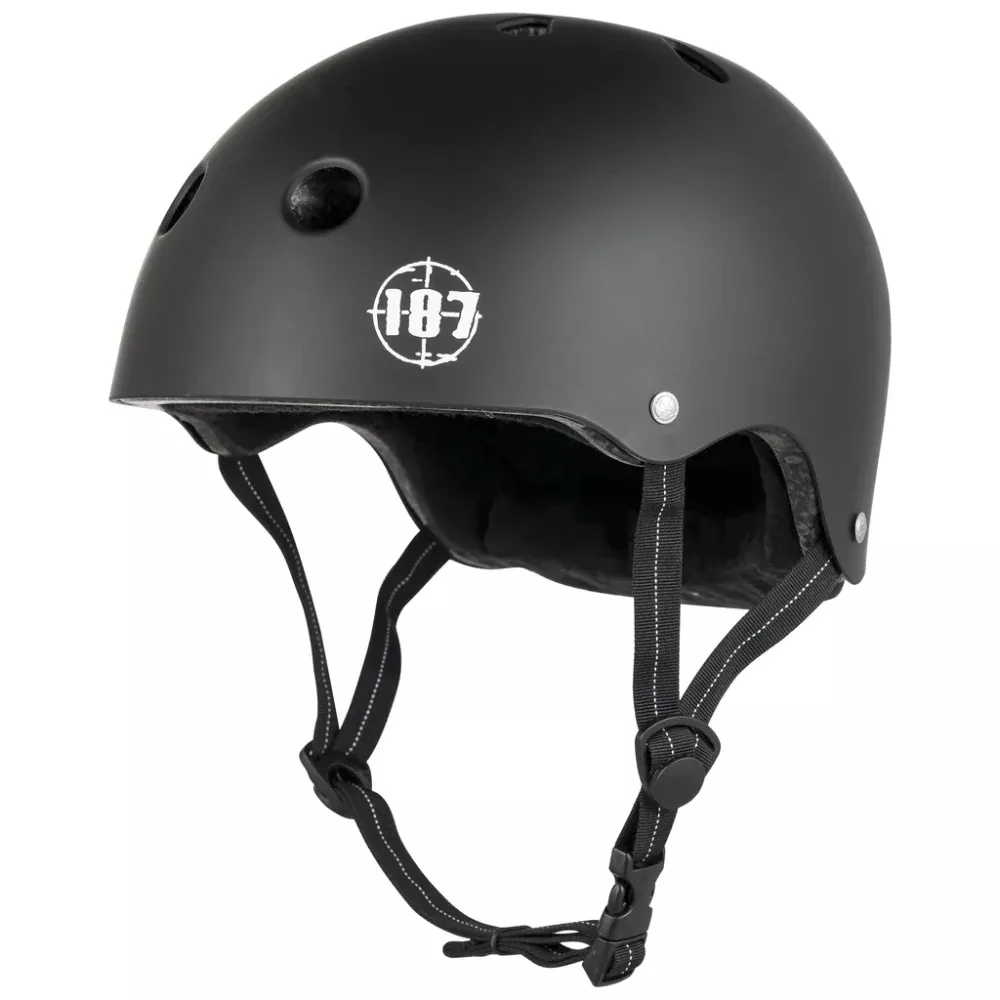 187 Low Pro Certified Helmet Matte Black