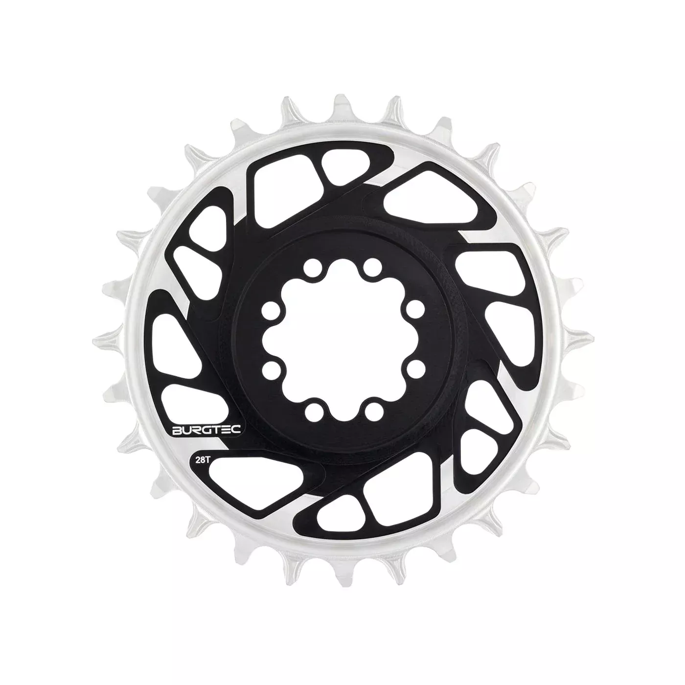 3mm Offset SRAM 8-Bolt Thick-Thin Chainring