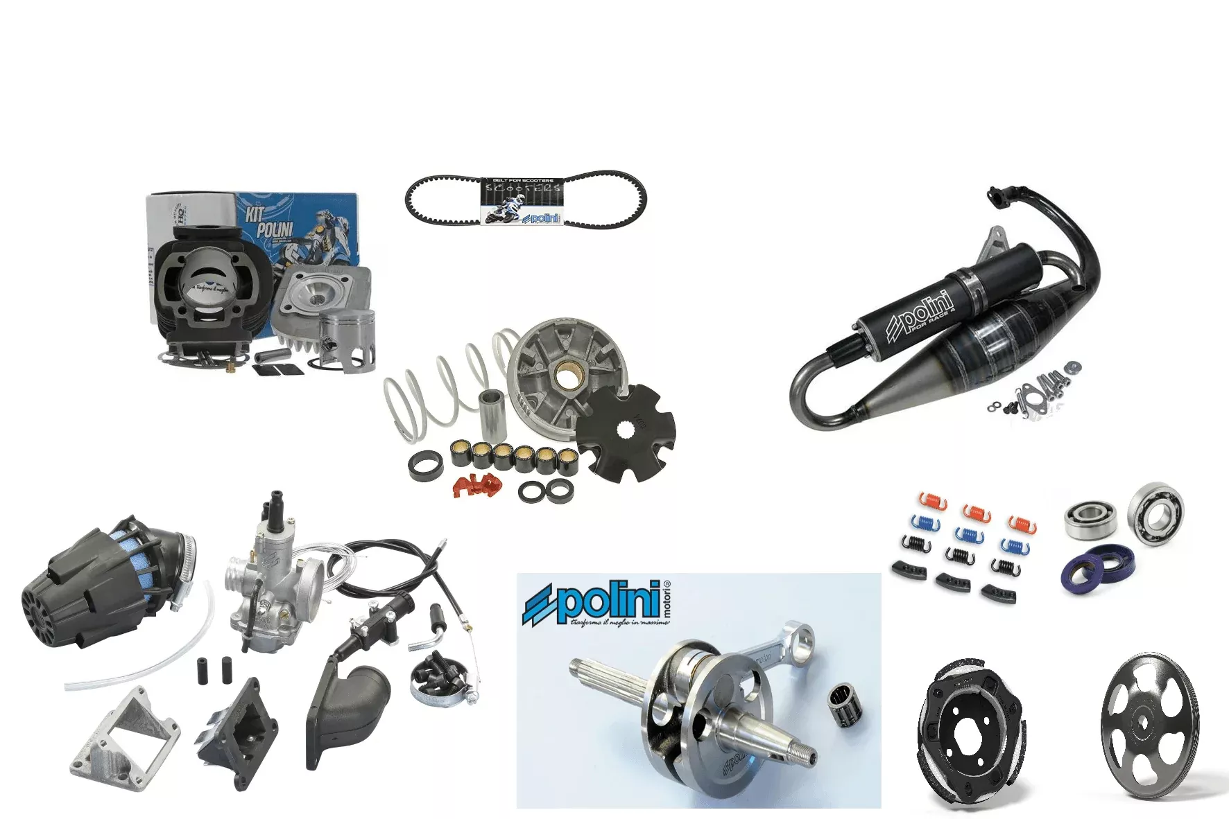 89-01 Prebug Zuma Polini Corsa Bundle