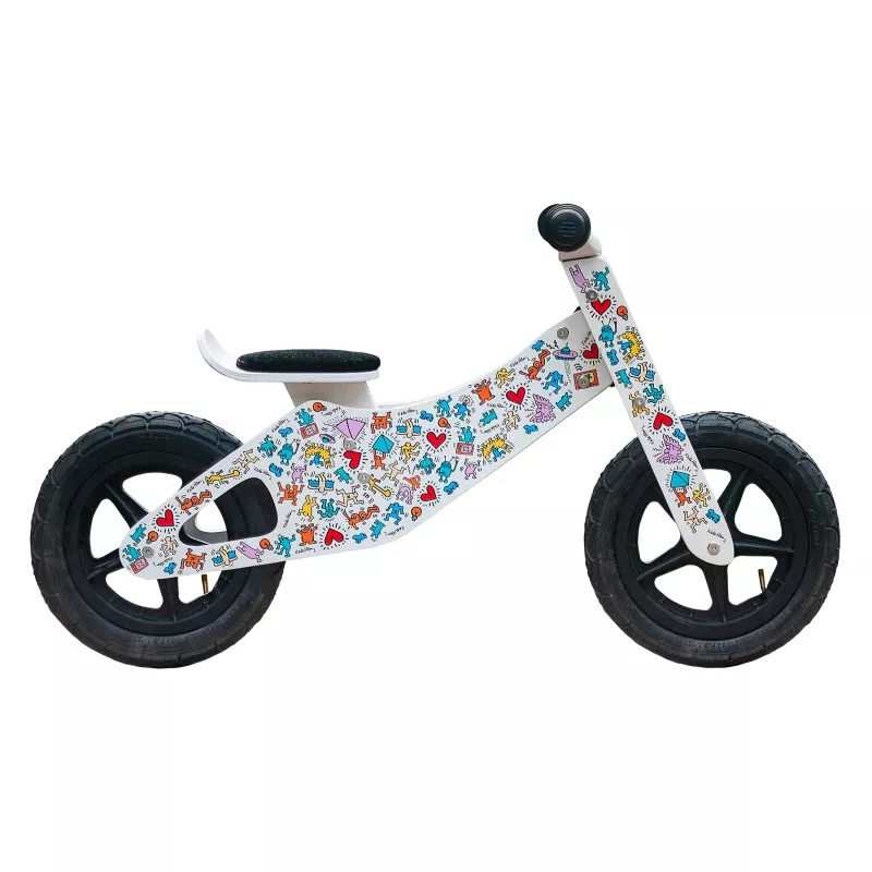 Affinity Affinity X Keith Haring Push Bike Wood Multi Black