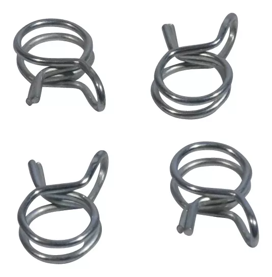 ALL BALLS, ALL BALLS Hose Clamps Refill Kit 4-Pack for Secure Connections
