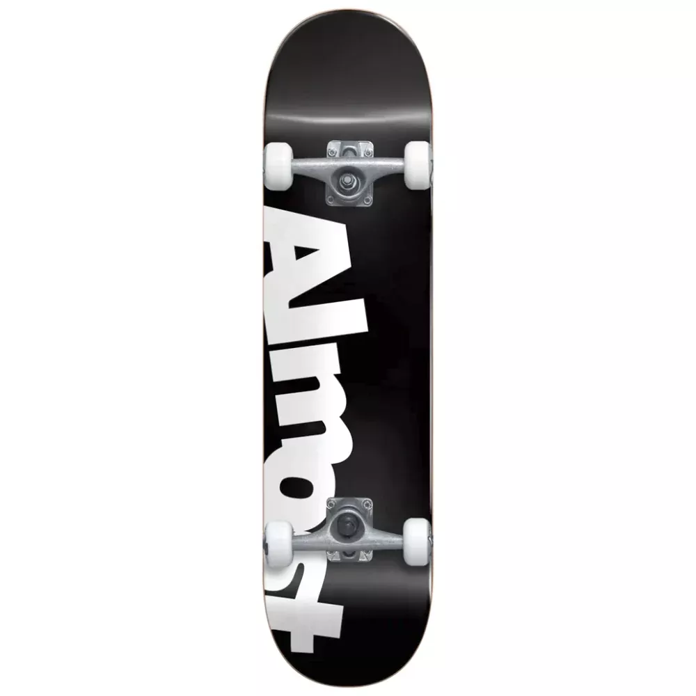 Almost Youth Side Pipe FP Black 6.75 - Skateboard Complete