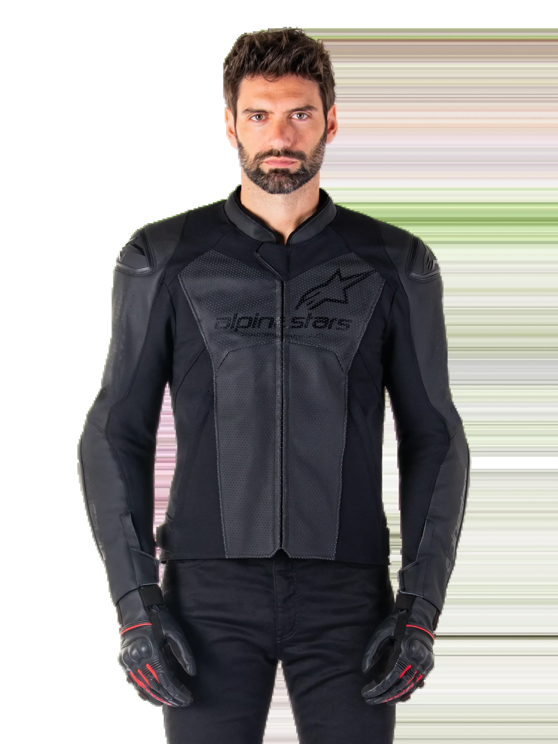 Alpinestars Faster V3 Airflow Leather Jacket