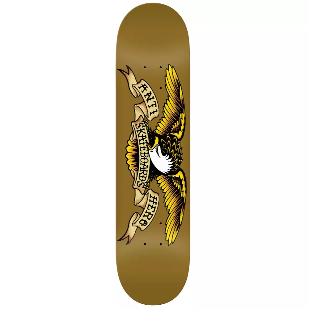 Antihero Team Classic Eagle Brown 8.06 - Skateboard Deck