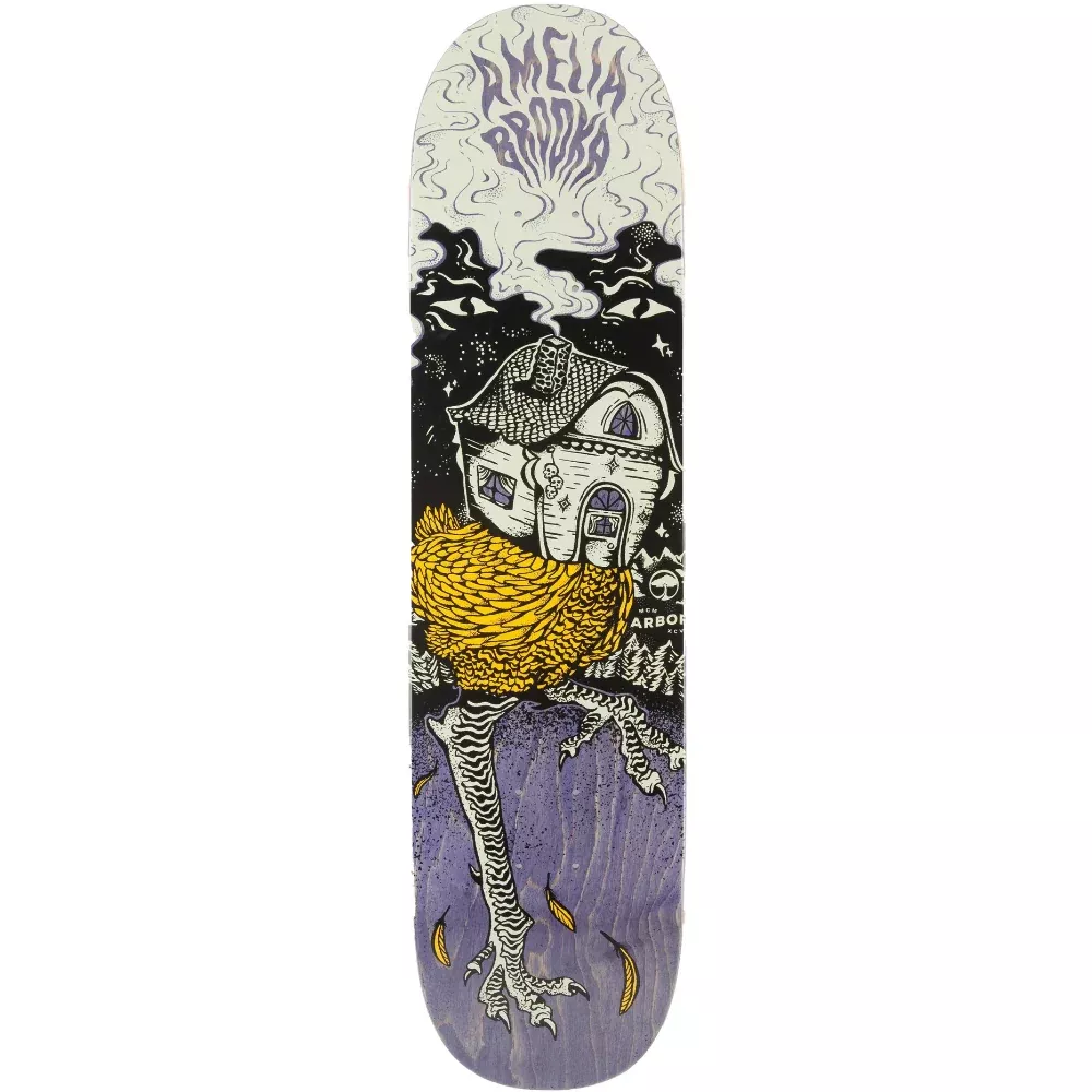 Arbor Amelia Baba Yaga 8.0 - Skateboard Deck
