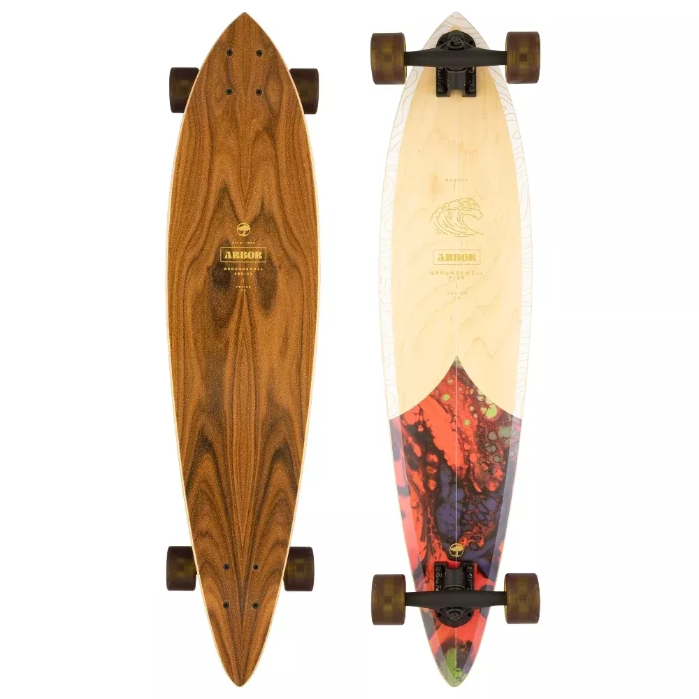 Arbor Groundswell Fish 37in Longboard Complete