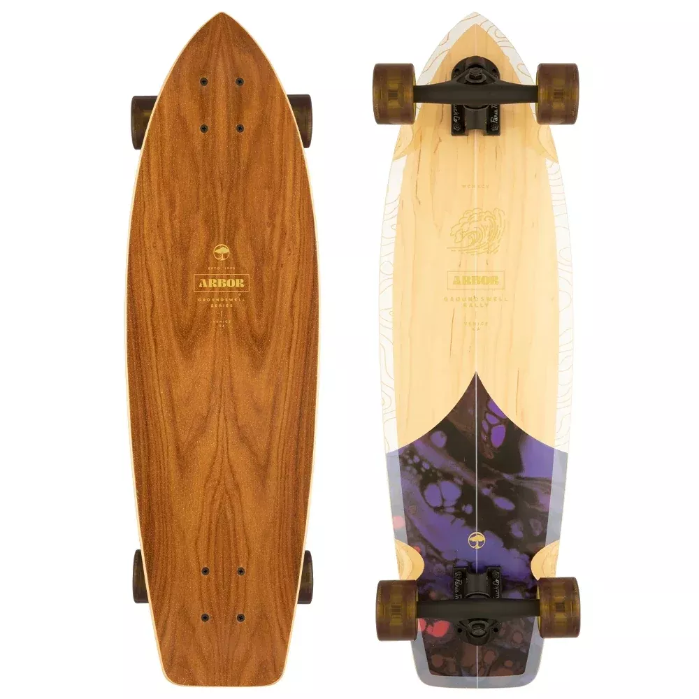 Arbor Groundswell Rally 30.5in Longboard Complete