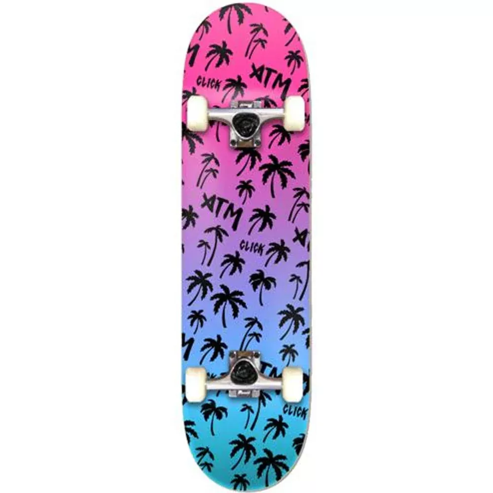 ATM Space Neon Beach 7.75 - Skateboard Complete