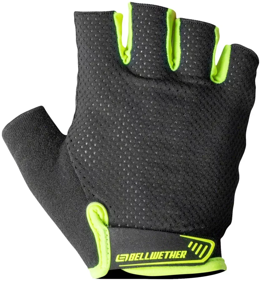 Bellwether Gel Supreme Gloves - Hi-Vis Short Finger Men's Large
