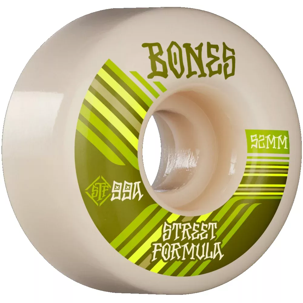Bones STF Retros V4 Wide 99A - Skateboard Wheels