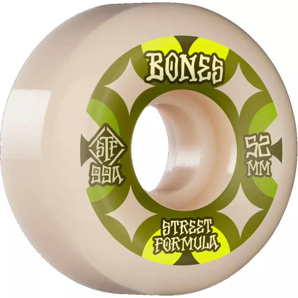 Bones STF Retros V5 Sidecut 99A - Skateboard Wheels
