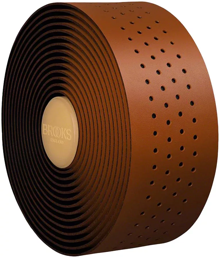 Brooks Leather Bar Tape - 2mm Honey