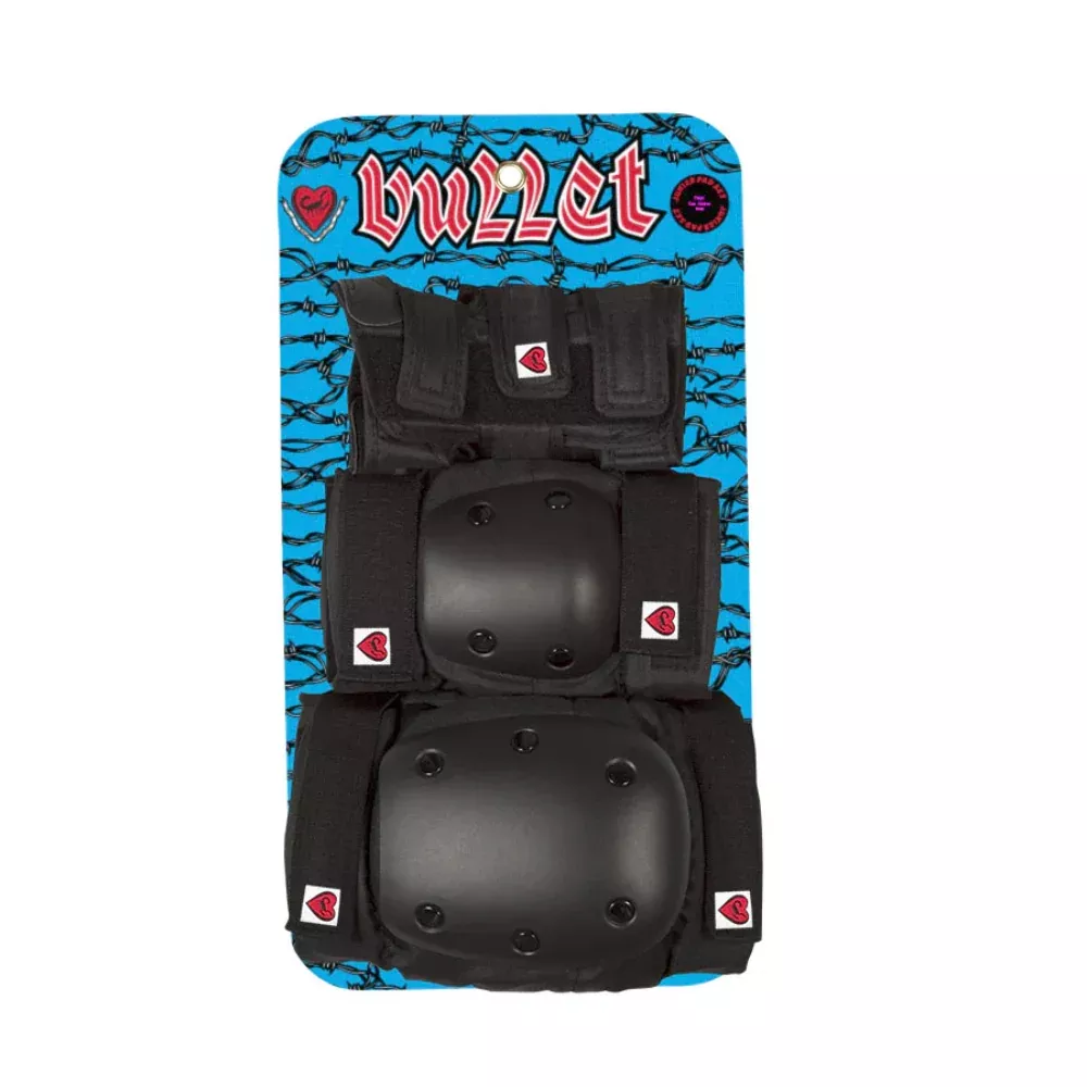 Bullet Junior Skateboard Pad Set