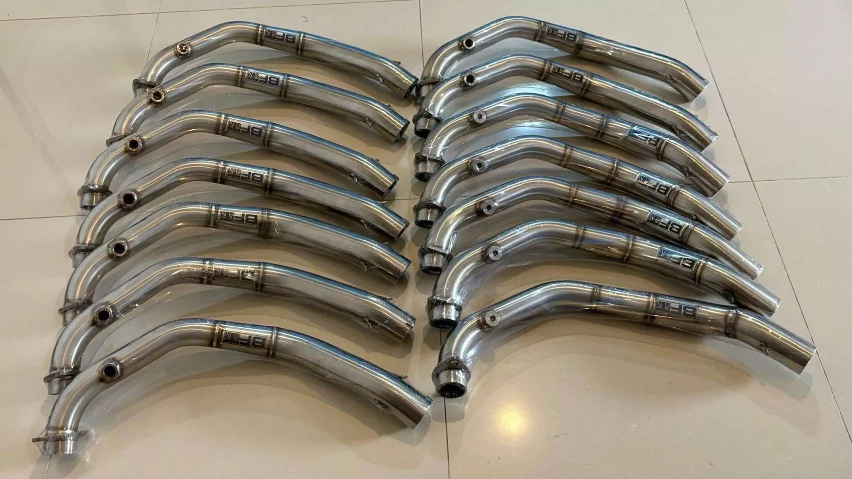 CB300R Performance Exhaust Header – 2" Stainless Steel