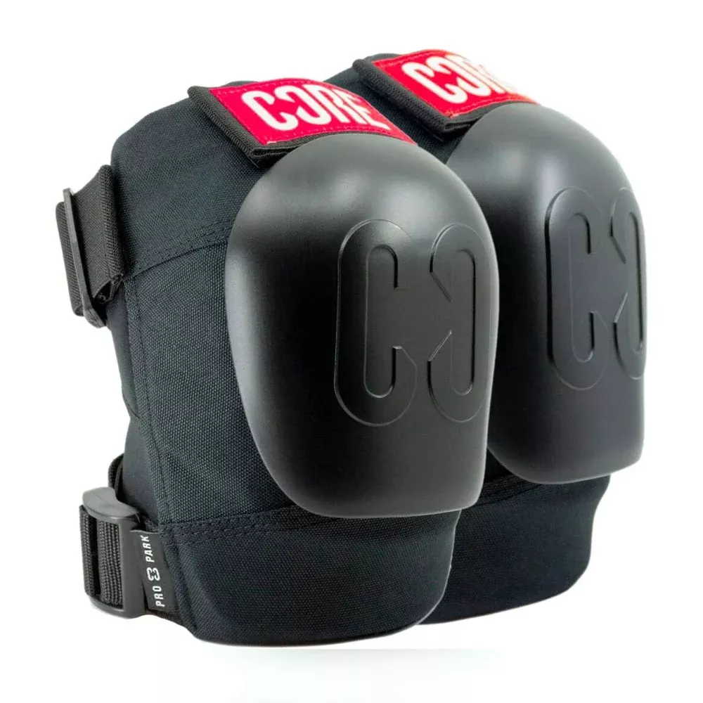 Core Pro Park Knee Pads Black