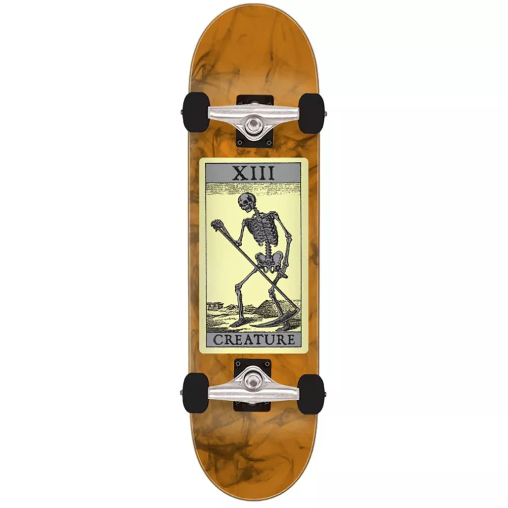 Creature Deathcard LG 8.25 - Skateboard Complete