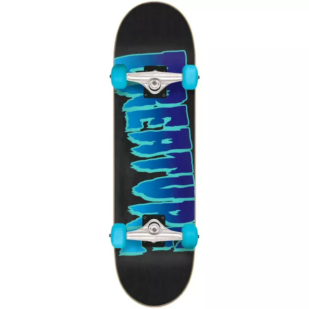Creature Logo Micro Blue 7.5 - Skateboard Complete