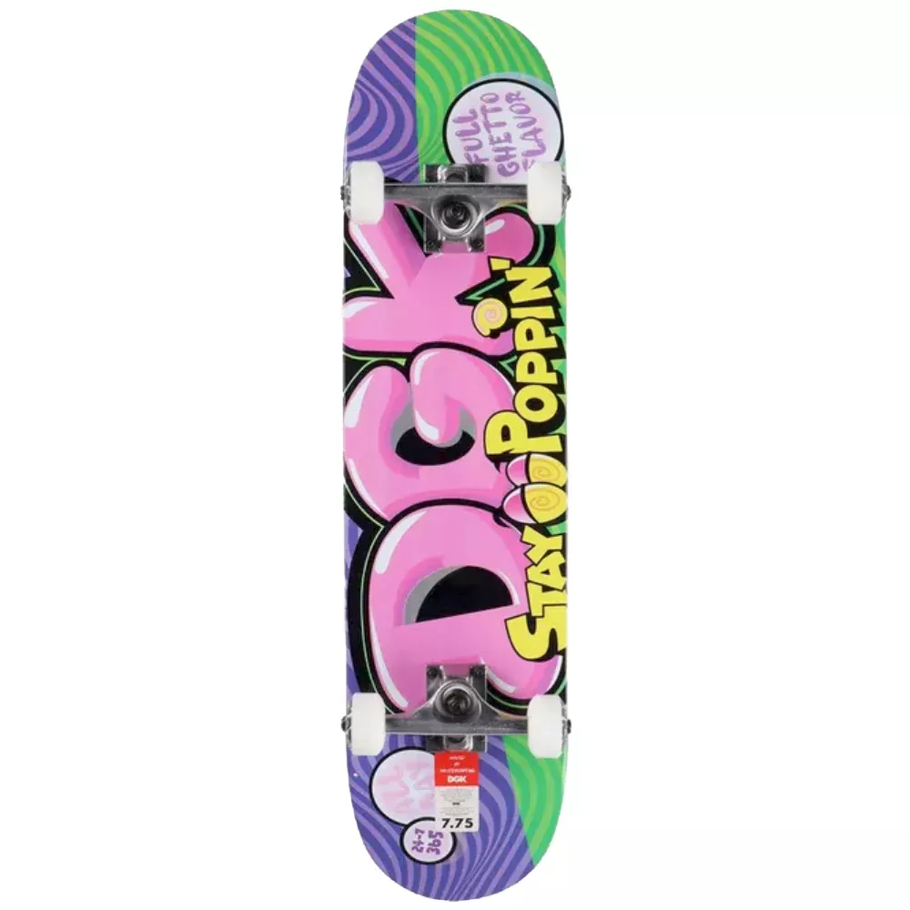 DGK Stay Poppin' 7.5 - Skateboard Complete
