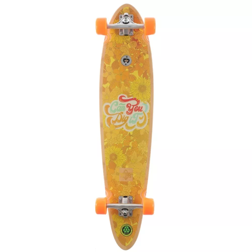 Dusters Dig It Bamboo Orange 40" - Longboard Complete