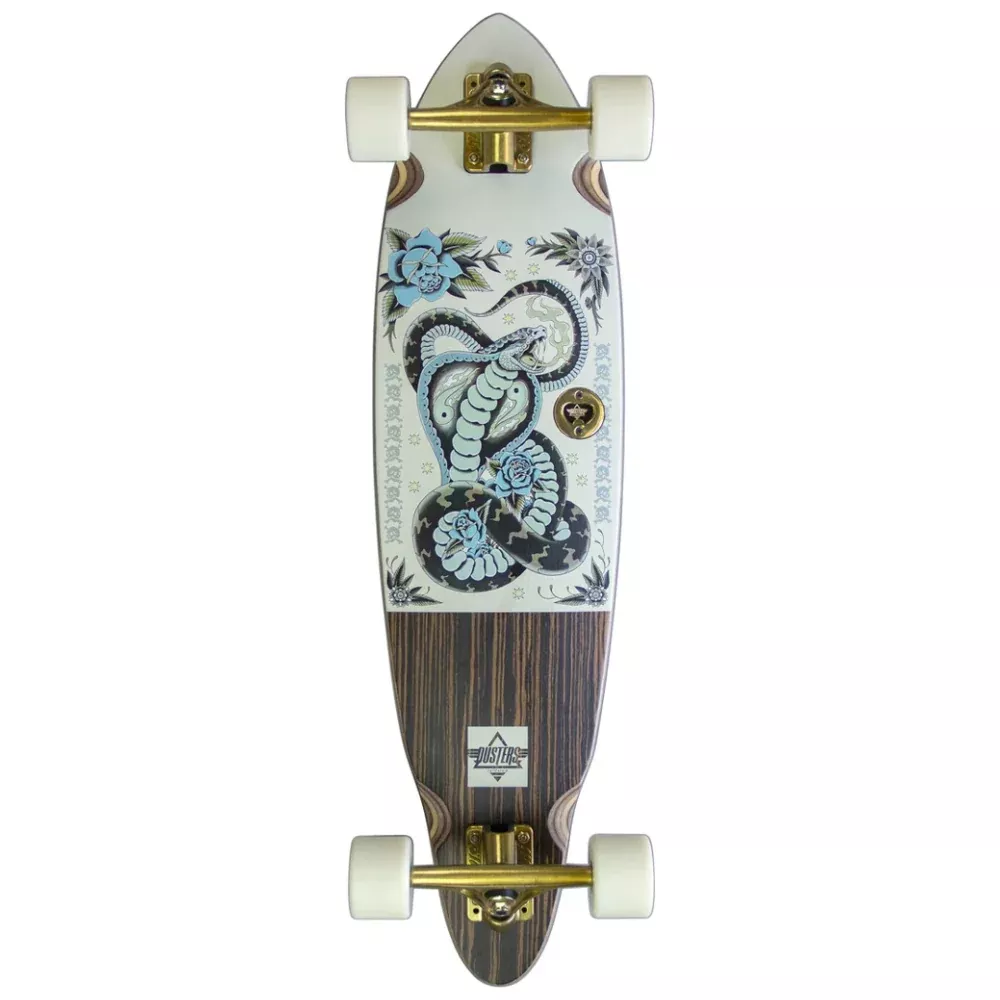 Dusters Serpent Ebony 33" - Longboard Complete