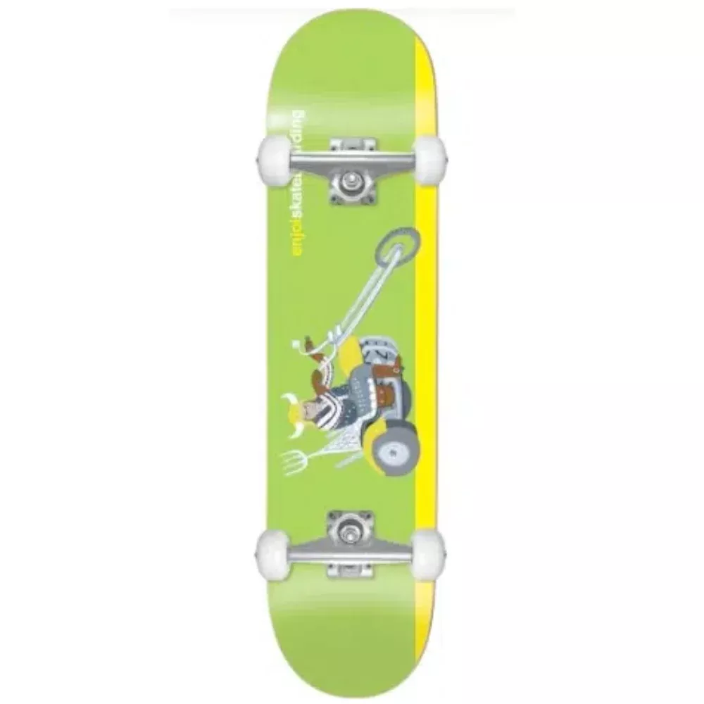 Enjoi Chopper FP 8.25 Green - Skateboard Complete