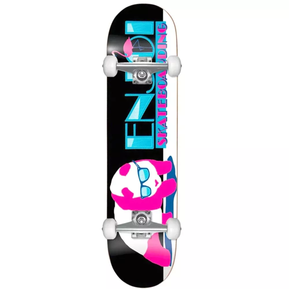 Enjoi Panda Vice FP 8.0 Black - Skateboard Complete