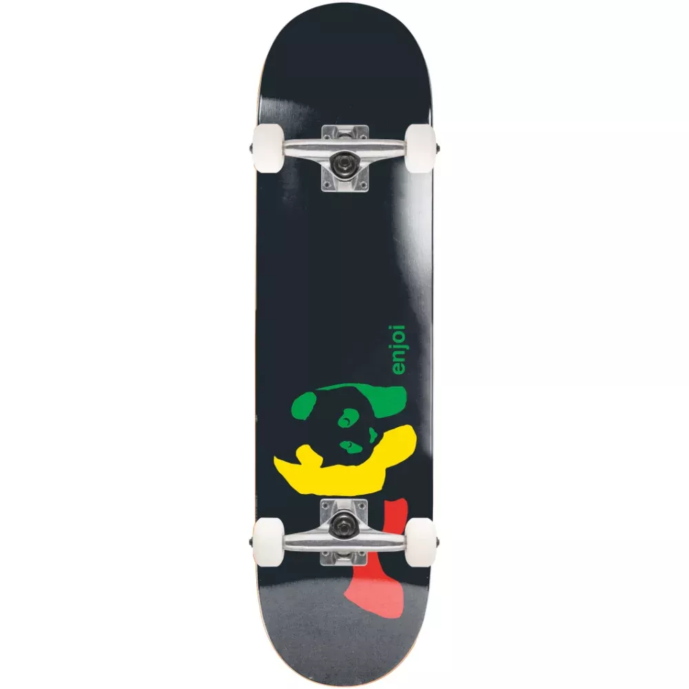 Enjoi Rasta Panda FP 7.75 - Skateboard Complete