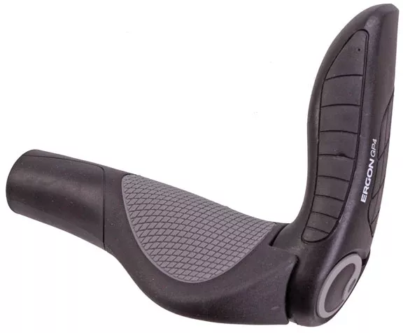 Ergon GP4 Grips - Lock-On Large Black/Gray