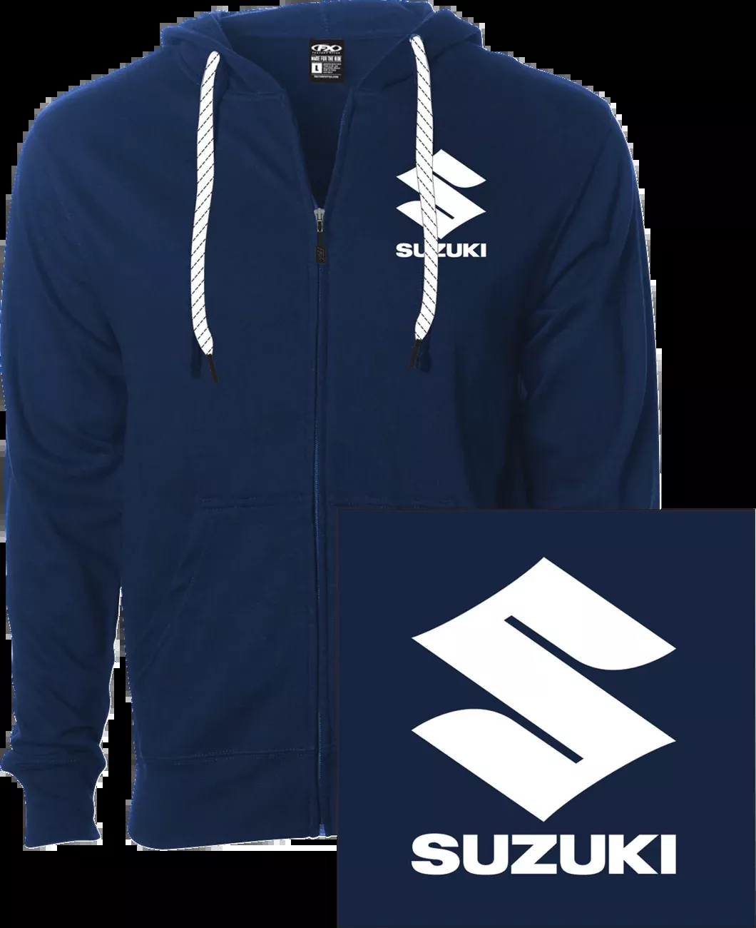 Factory Effex Suzuki Icon Zip-Up Hoodie