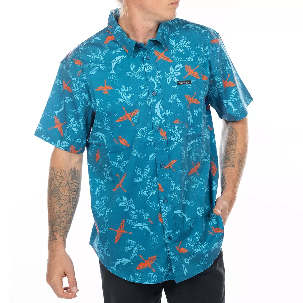 Fasthouse TB Island Hopping Hawaii Shirt