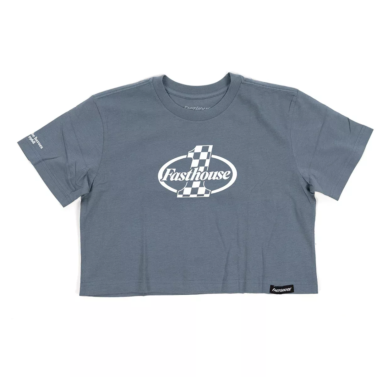 Fasthouse Womens Heroes Crop Tee