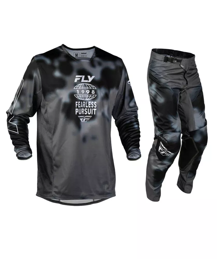 Fly Racing Kinetic Blur Jersey/Pant Combo Gear Set