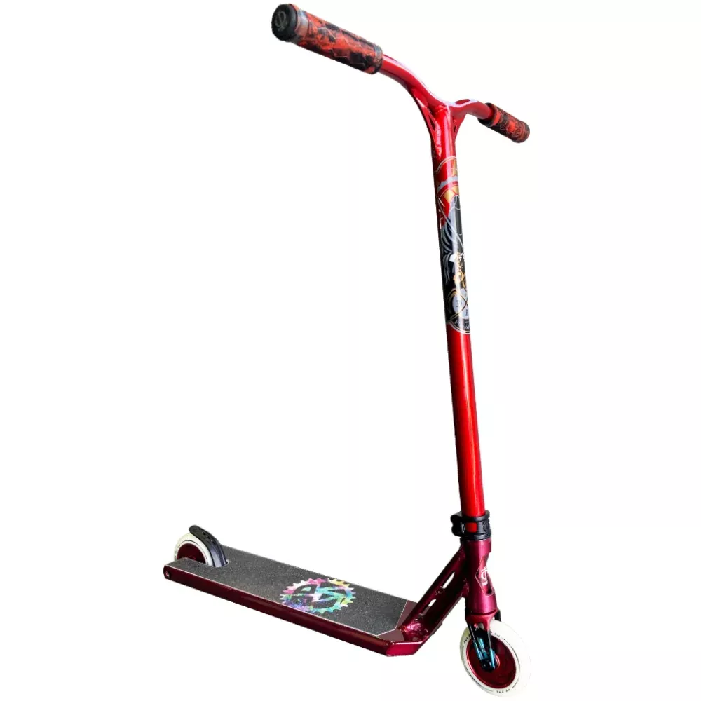 Fuzion Candy Apple Custom Scooter