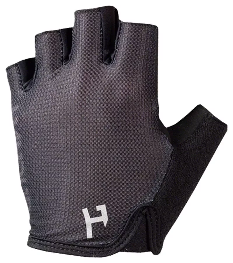 Handup Shorties Gloves - Solid Black Short Finger Small