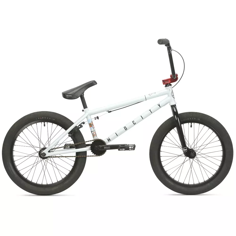 Haro Mid City Pearl White - BMX Complete