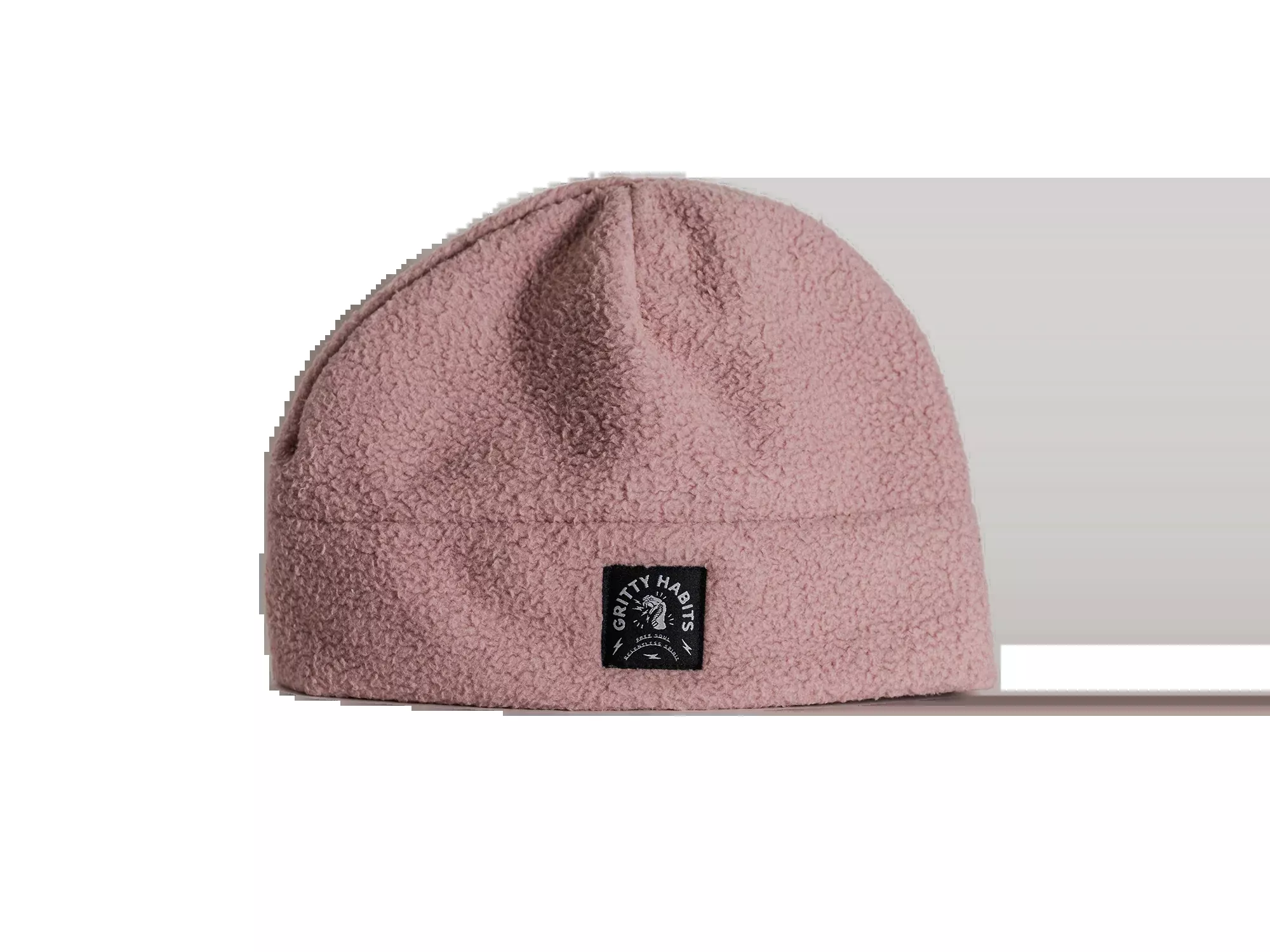 High Pile Fleece Beanie - Dusty Rose