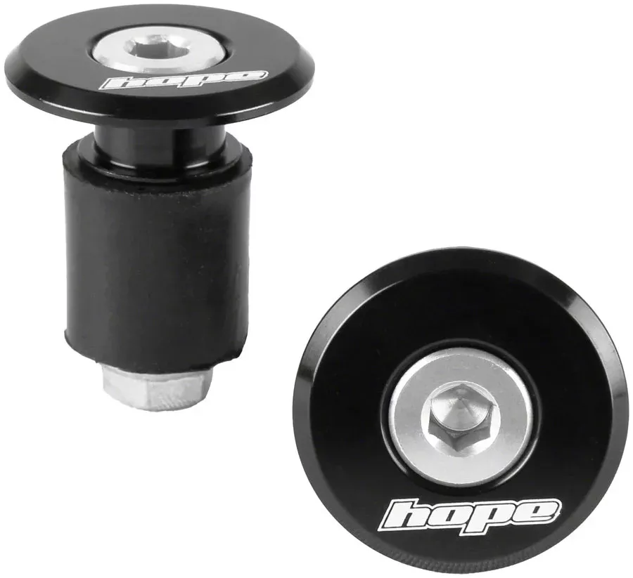 Hope Grip Doctor Bar End Plugs Black