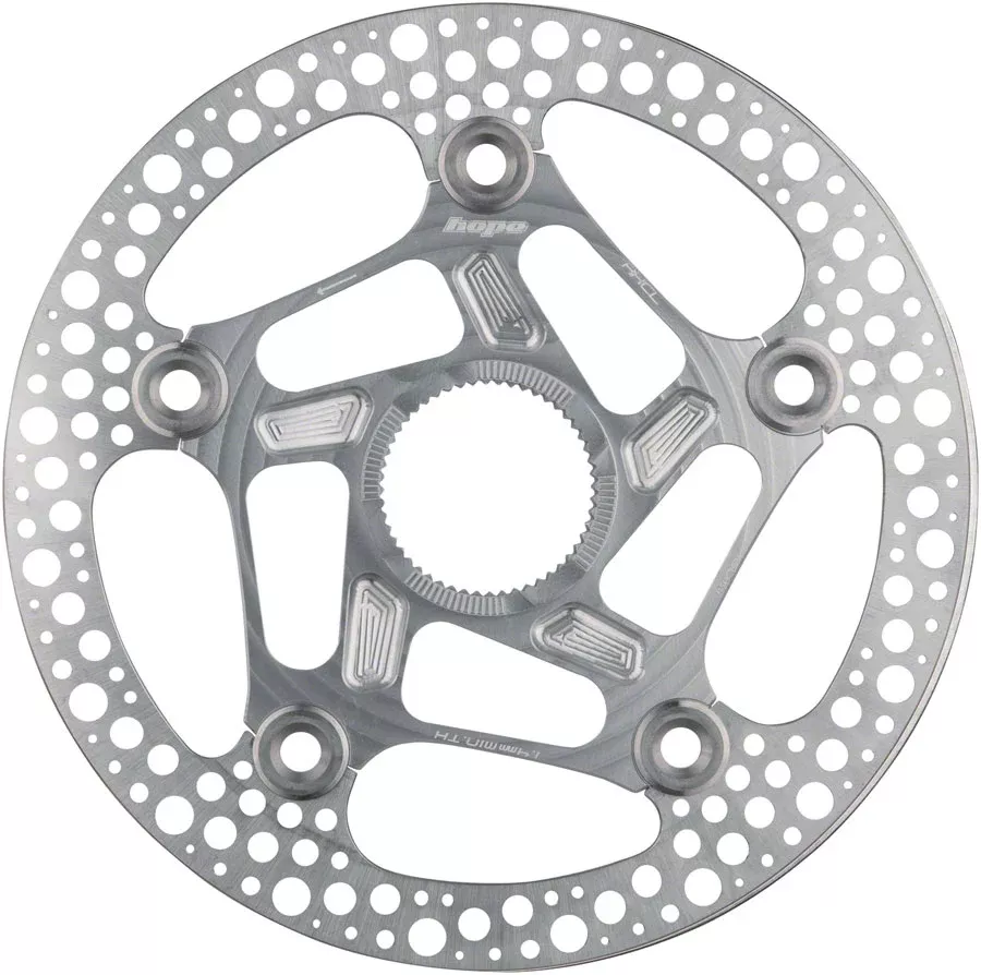 Hope RX Disc Rotor - 160mm Center-Lock Silver