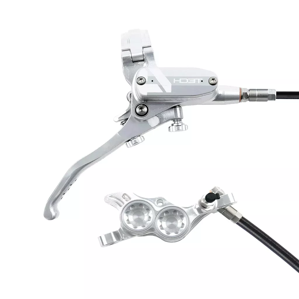 Hope Tech 4 E4 Disc Brake Right/Rear 74mm Sil/Sil