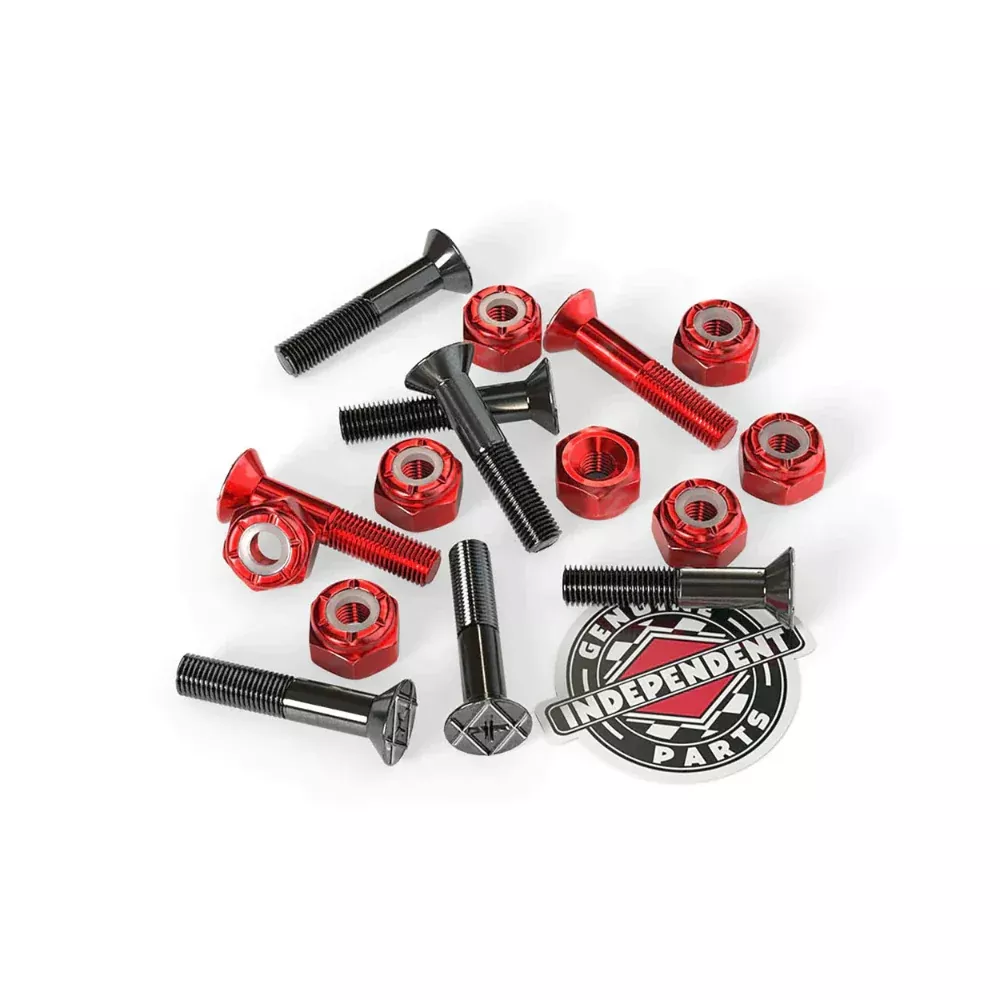 Independent Phillips Black / Red - Skateboard Hardware