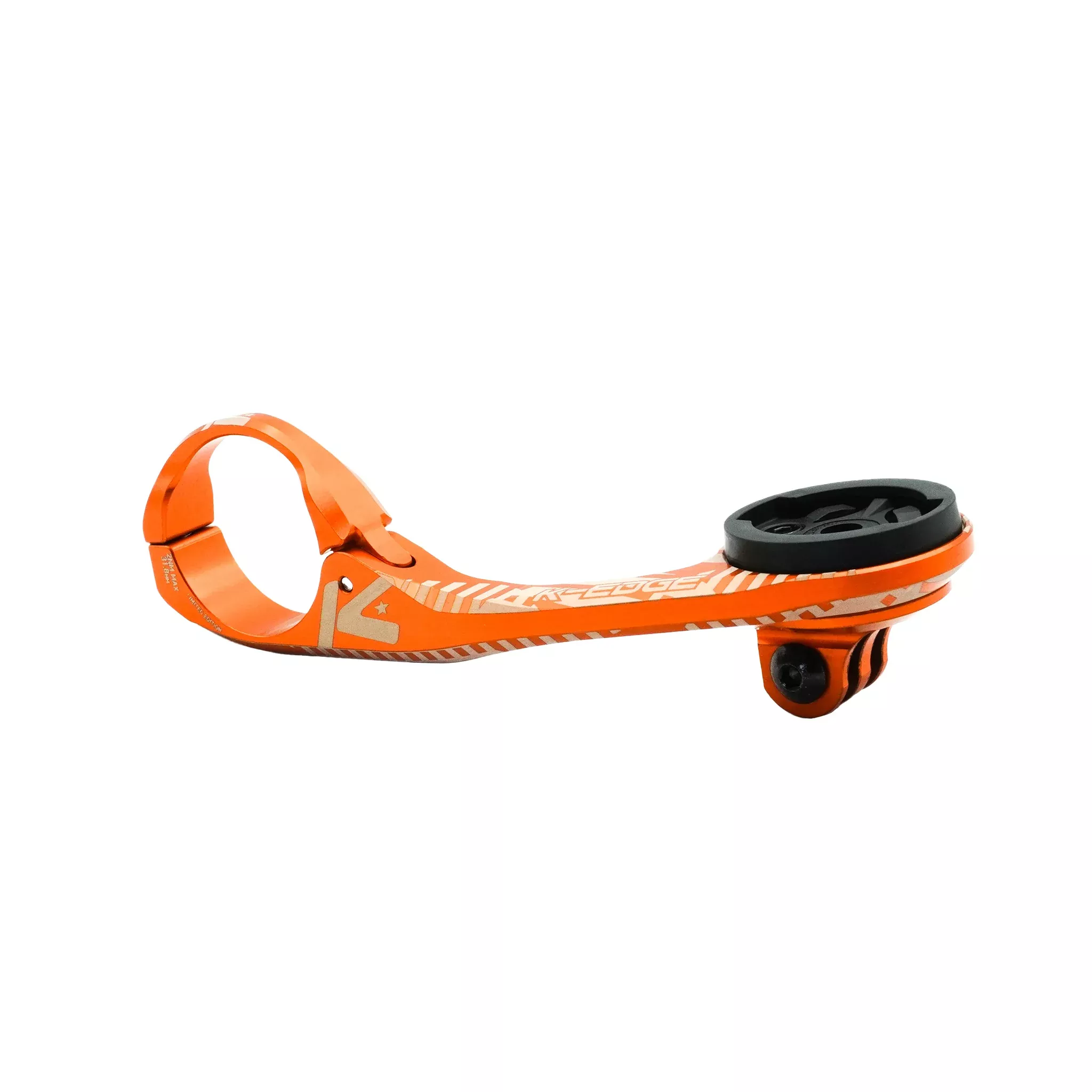 K-Edge Max XL Combo Limited Edition Computer Mount - Garmin/Wahoo Orange