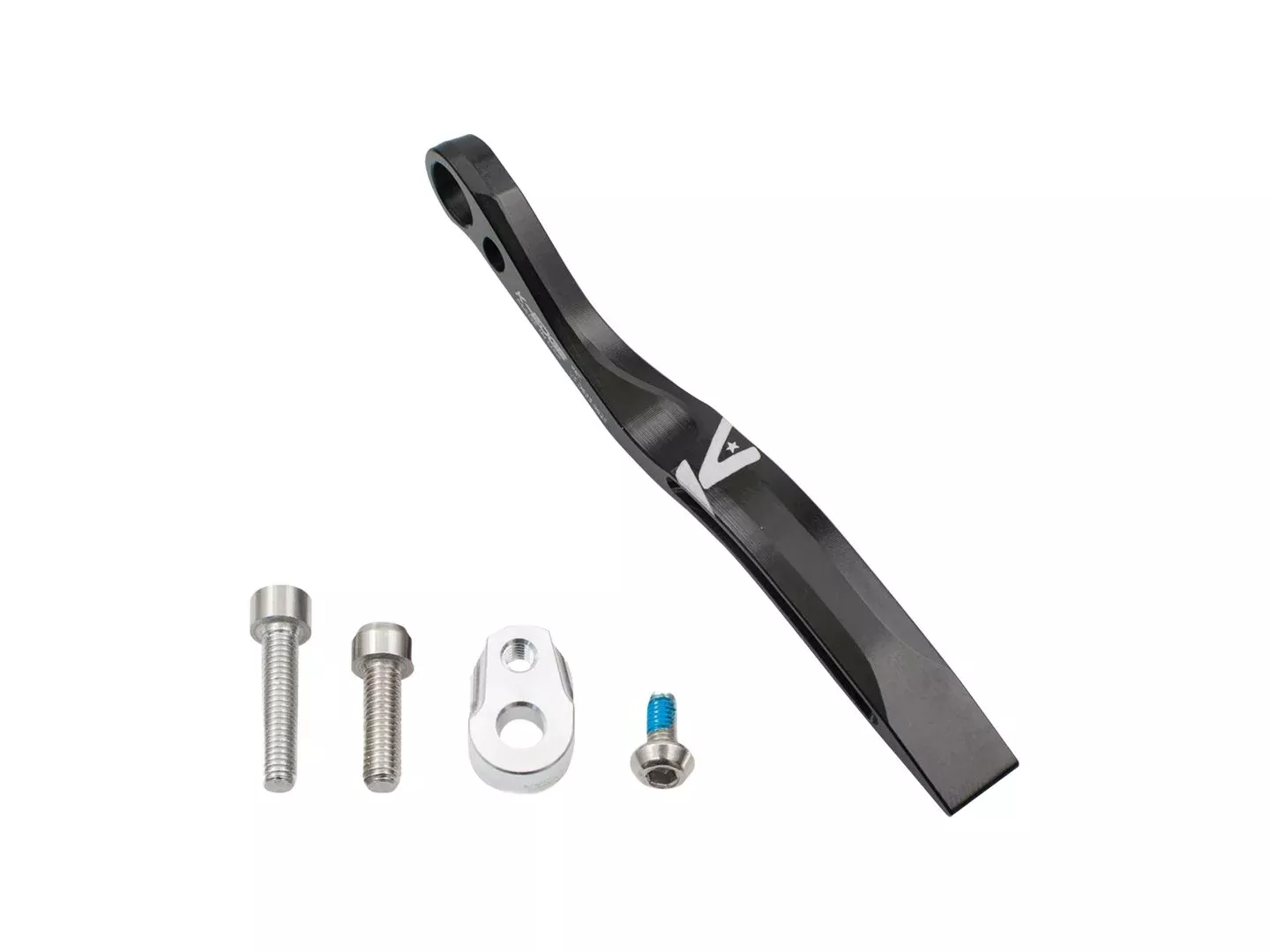 K-Edge Pro Road Chain Catcher - Braze-On Black
