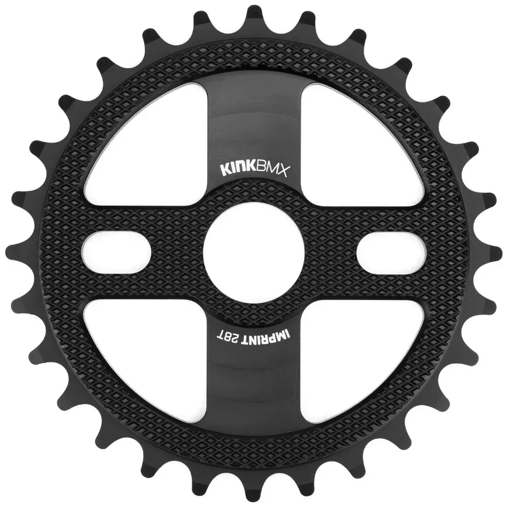 Kink Imprint 28T BMX Sprocket Black