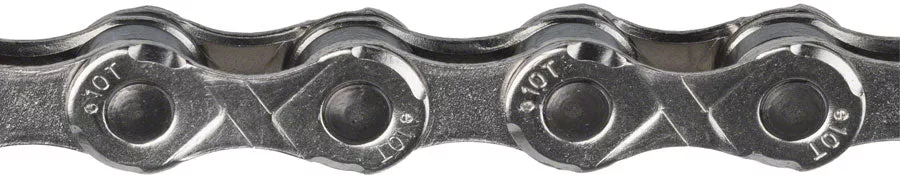 KMC e10 eBike Chain - 10-Speed 186 Links Silver