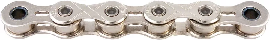 KMC e101 eBike Chain - Single Speed 1/2" x 1/8" 112 Links Silver