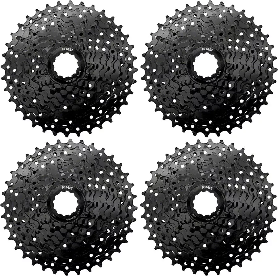 KMC REACT Cassette - 9-Speed 11-36t HG Driver Compatible Black 4 pk.