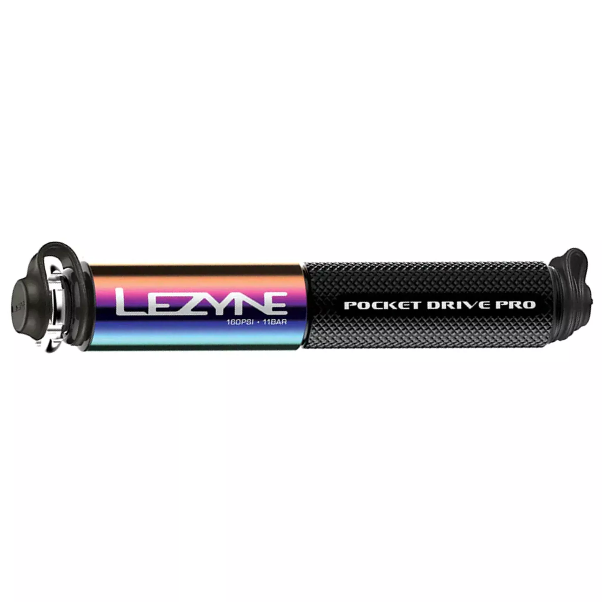 Lezyne Pocket Drive Pro Pump - Neo Metallic Black