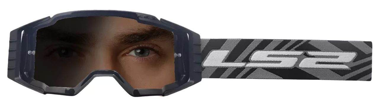 LS2 Charger Pro Goggle with Photocromic Lens