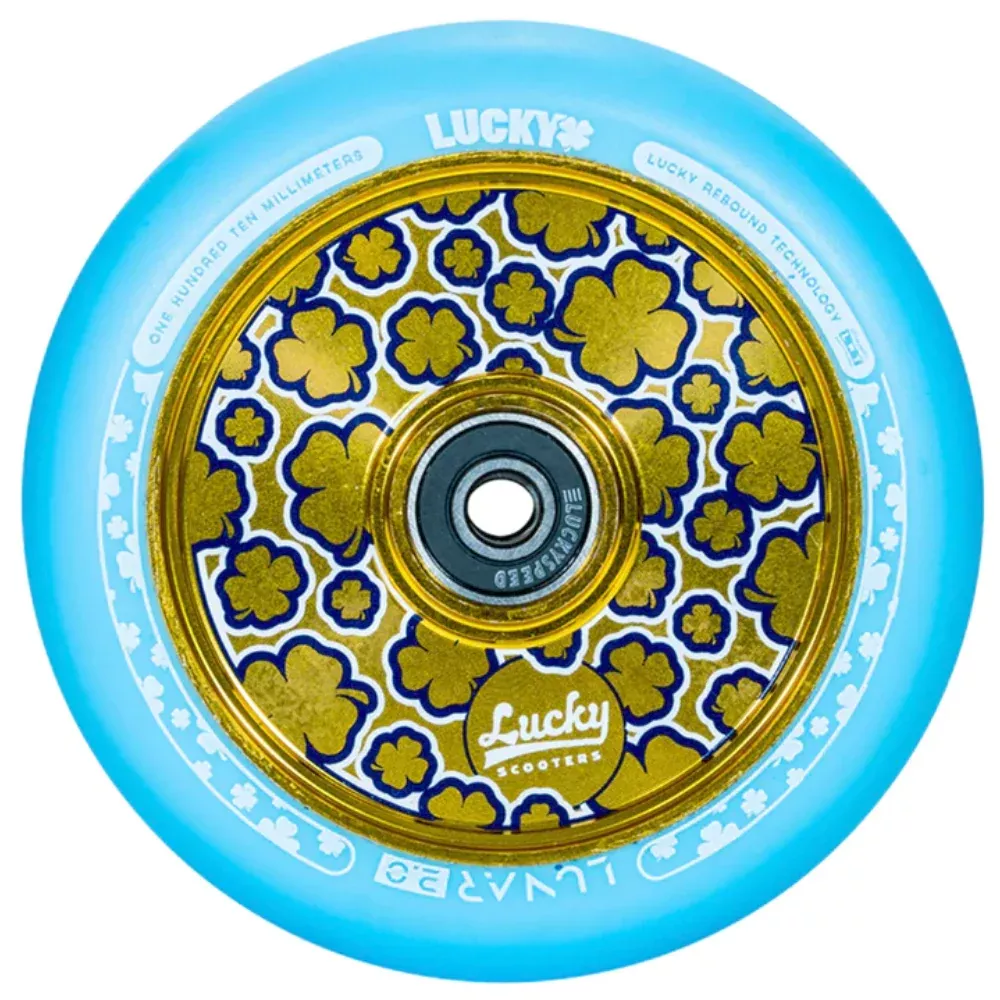 Lucky Lunar Cloverfield 110mm (PAIR) - Scooter Wheels